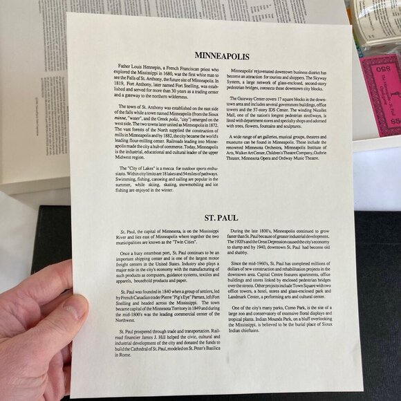 Vintage The Minneapolis-St Paul Opolygame Board Game Monopoly UNUSED! - Picture 4 of 9